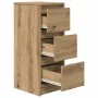 Aparador de madera de ingeniería roble artisan 29,5x34x76 cm by , Sideboards - Ref: Foro24-861642, Price: 62,77 €, Discount: %