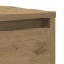 Aparador de madera de ingeniería roble artisan 29,5x34x76 cm by , Sideboards - Ref: Foro24-861642, Price: 62,77 €, Discount: %