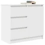Aparador con cajón blanco 71x35x65 cm madera de ingeniería by , Sideboards - Ref: Foro24-861571, Price: 85,64 €, Discount: %