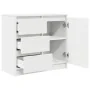 Aparador con cajón blanco 71x35x65 cm madera de ingeniería by , Sideboards - Ref: Foro24-861571, Price: 85,64 €, Discount: %