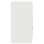 Aparador con cajón blanco 71x35x65 cm madera de ingeniería by , Sideboards - Ref: Foro24-861571, Price: 85,64 €, Discount: %