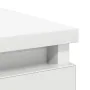 Aparador con cajón blanco 71x35x65 cm madera de ingeniería by , Sideboards - Ref: Foro24-861571, Price: 85,64 €, Discount: %