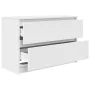Mueble de TV de madera de ingeniería blanco 80x35x54 cm von , TV-Möbel - Ref: Foro24-861787, Preis: 82,38 €, Rabatt: %