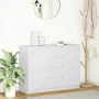 Aparador con cajones blanco 100,5x35x76 cm madera de ingeniería von , Sideboards - Ref: Foro24-3328444, Preis: 142,40 €, Raba...