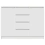 Aparador con cajones blanco 100,5x35x76 cm madera de ingeniería von , Sideboards - Ref: Foro24-3328444, Preis: 142,40 €, Raba...