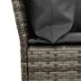 Sofá de jardín con cojines ratán sintético gris by , Outdoor sofas - Ref: Foro24-4104124, Price: 312,91 €, Discount: %