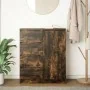 Aparador con cajones roble ahumado 71x35x84cm madera ingeniería by , Sideboards - Ref: Foro24-861584, Price: 95,84 €, Discoun...