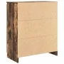 Aparador con cajones roble ahumado 71x35x84cm madera ingeniería by , Sideboards - Ref: Foro24-861584, Price: 95,84 €, Discoun...