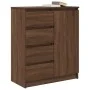 Aparador con cajones roble marrón 71x35x84 cm madera ingeniería by , Sideboards - Ref: Foro24-861586, Price: 108,19 €, Discou...