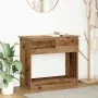 Mesa consola con cajones madera vieja 85,5x38,5x74,5 cm von , Seitentische - Ref: Foro24-861398, Preis: 76,87 €, Rabatt: %