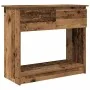 Mesa consola con cajones madera vieja 85,5x38,5x74,5 cm von , Seitentische - Ref: Foro24-861398, Preis: 76,87 €, Rabatt: %