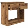 Mesa consola con cajones madera vieja 85,5x38,5x74,5 cm von , Seitentische - Ref: Foro24-861398, Preis: 76,87 €, Rabatt: %