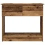 Mesa consola con cajones madera vieja 85,5x38,5x74,5 cm von , Seitentische - Ref: Foro24-861398, Preis: 76,87 €, Rabatt: %