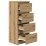 Aparador Artisan Roble 37,5x35x99 cm Madera de ingeniería de , Aparadores - Ref: Foro24-861705, Precio: 77,10 €, Descuento: %