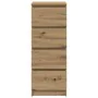 Aparador Artisan Roble 37,5x35x99 cm Madera de ingeniería de , Aparadores - Ref: Foro24-861705, Precio: 77,10 €, Descuento: %