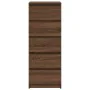 Aparador con cajones roble marrón 37,5x35x99 cm de , Aparadores - Ref: Foro24-861766, Precio: 93,84 €, Descuento: %