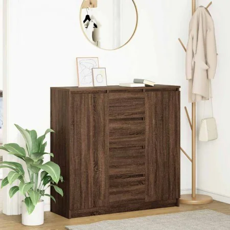 Aparador con cajones roble marrón 100,5x35x98,5 cm von , Sideboards - Ref: Foro24-3328459, Preis: 155,53 €, Rabatt: %