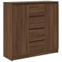 Aparador con cajones roble marrón 100,5x35x98,5 cm von , Sideboards - Ref: Foro24-3328459, Preis: 155,53 €, Rabatt: %