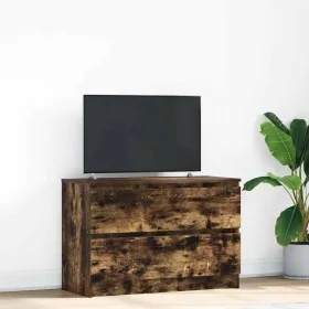 Mueble de TV de roble ahumado 80x35x54 cm Madera de ingeniería von , TV-Möbel - Ref: Foro24-861791, Preis: 74,75 €, Rabatt: %