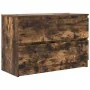 Mueble de TV de roble ahumado 80x35x54 cm Madera de ingeniería von , TV-Möbel - Ref: Foro24-861791, Preis: 74,75 €, Rabatt: %
