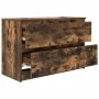 Mueble de TV de roble ahumado 80x35x54 cm Madera de ingeniería von , TV-Möbel - Ref: Foro24-861791, Preis: 74,75 €, Rabatt: %