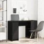 Escritorio roble negro 120x42x76 cm madera de ingeniería de , Escritorios - Ref: Foro24-861815, Precio: 98,45 €, Descuento: %