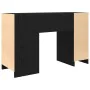 Escritorio roble negro 120x42x76 cm madera de ingeniería de , Escritorios - Ref: Foro24-861815, Precio: 98,45 €, Descuento: %