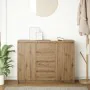 Aparador con cajones roble artesanal 100,5x35x76 cm by , Sideboards - Ref: Foro24-3328452, Price: 136,02 €, Discount: %