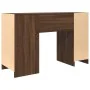 Escritorio roble marrón 120x42x76 cm madera de ingeniería von , Schreibtische - Ref: Foro24-861820, Preis: 95,90 €, Rabatt: %
