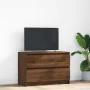 Mueble de TV marrón roble 80x35x54 cm madera de ingeniería by , TV Furniture - Ref: Foro24-861793, Price: 76,92 €, Discount: %