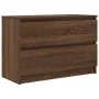 Mueble de TV marrón roble 80x35x54 cm madera de ingeniería by , TV Furniture - Ref: Foro24-861793, Price: 76,92 €, Discount: %
