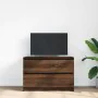 Mueble de TV marrón roble 80x35x54 cm madera de ingeniería by , TV Furniture - Ref: Foro24-861793, Price: 76,92 €, Discount: %