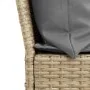 Sofá de jardín con cojines ratán sintético beige by , Outdoor sofas - Ref: Foro24-4104126, Price: 312,91 €, Discount: %