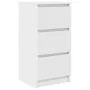 Aparador blanco 37,5x35x76 cm madera de ingeniería de , Aparadores - Ref: Foro24-861724, Precio: 64,83 €, Descuento: %