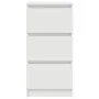 Aparador blanco 37,5x35x76 cm madera de ingeniería de , Aparadores - Ref: Foro24-861724, Precio: 64,83 €, Descuento: %
