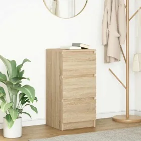 Aparador roble Sonoma 37,5x35x76 cm madera de ingeniería by , Sideboards - Ref: Foro24-861726, Price: 69,31 €, Discount: %