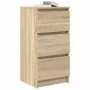 Aparador roble Sonoma 37,5x35x76 cm madera de ingeniería von , Sideboards - Ref: Foro24-861726, Preis: 70,43 €, Rabatt: %