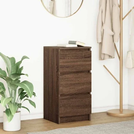 Aparador roble marrón 37,5x35x76 cm madera de ingeniería by , Sideboards - Ref: Foro24-861730, Price: 64,13 €, Discount: %