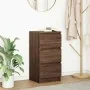 Aparador roble marrón 37,5x35x76 cm madera de ingeniería by , Sideboards - Ref: Foro24-861730, Price: 64,13 €, Discount: %