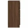Aparador roble marrón 37,5x35x76 cm madera de ingeniería by , Sideboards - Ref: Foro24-861730, Price: 64,13 €, Discount: %