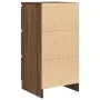 Aparador roble marrón 37,5x35x76 cm madera de ingeniería by , Sideboards - Ref: Foro24-861730, Price: 64,13 €, Discount: %
