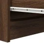 Aparador roble marrón 37,5x35x76 cm madera de ingeniería by , Sideboards - Ref: Foro24-861730, Price: 64,13 €, Discount: %