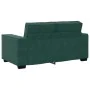 Sofá de 2 plazas de terciopelo verde oscuro 120 cm by , Sofas - Ref: Foro24-4105012, Price: 206,89 €, Discount: %