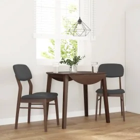 Sillas de comedor con cojines 2 uds madera maciza marrón caucho von , Essstühle - Ref: Foro24-4102524, Preis: 160,63 €, Rabat...