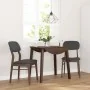 Sillas de comedor con cojines 2 uds madera maciza marrón caucho von , Essstühle - Ref: Foro24-4102524, Preis: 160,63 €, Rabat...