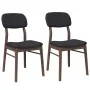 Sillas de comedor con cojines 2 uds madera maciza marrón caucho von , Essstühle - Ref: Foro24-4102524, Preis: 160,63 €, Rabat...
