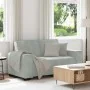 Sofá de 2 plazas de terciopelo gris claro 120 cm de , Sofás - Ref: Foro24-4105010, Precio: 209,69 €, Descuento: %