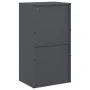 Leñero antracita 40x30x75 cm Acero laminado en frío de , Bolsas y soportes de leña - Ref: Foro24-864193, Precio: 84,75 €, Des...