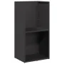 Leñero negro 40x30x80 cm Acero laminado en frío von , Brennholztaschen und -halter - Ref: Foro24-864187, Preis: 81,84 €, Raba...