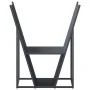 Leñero antracita 69,5x35x81 cm Acero laminado en frío by , Firewood bags and holders - Ref: Foro24-864179, Price: 68,20 €, Di...